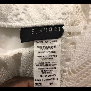 B. Smart Dresses - White Dress B. Smart Dresses - White Dress